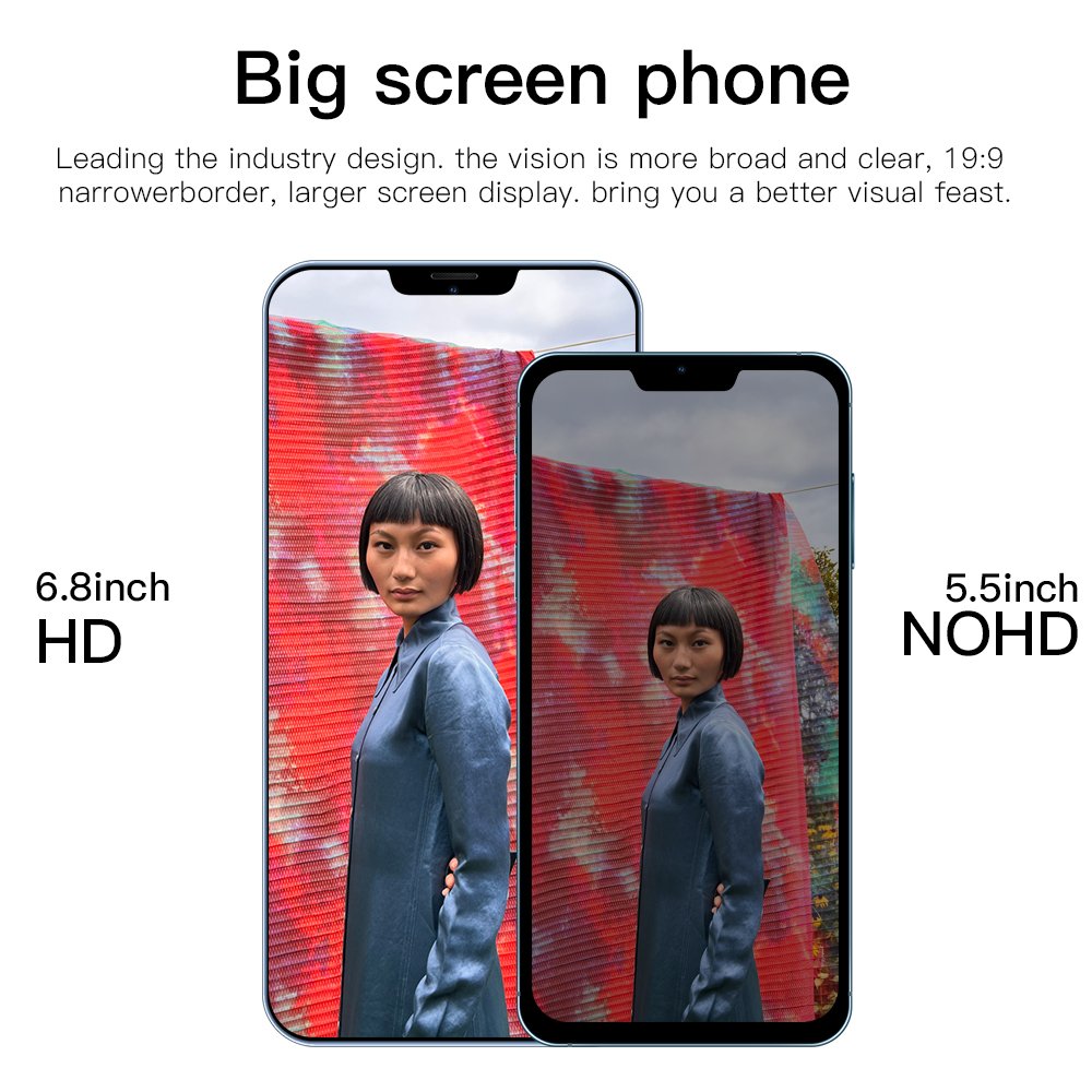 2023 Note30+ 6.9 inch 3840x2160 MTK6799 Android10.0 Smartphones 12GB+512GB 5G Cellphones 5600mAh Large Capacity Mobile Phone